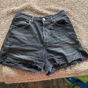 AGOLDE high waisted dee short size 28